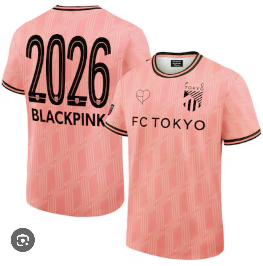 BLACKPINK × FC TOKYO コンフィットTシャツ ピンクMサイズ - メルカリ