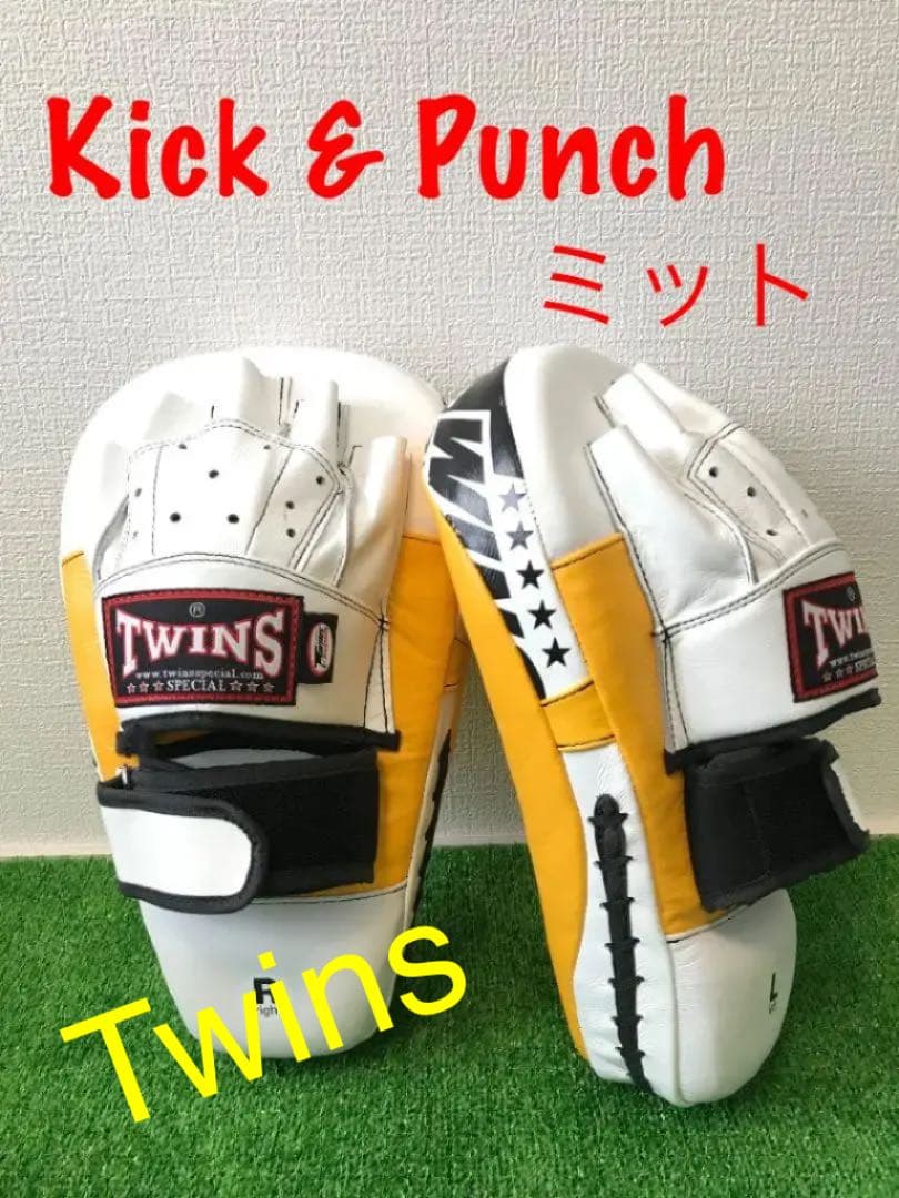 twins パンチミット｜TWINS ペアパンチミット 金 ゴールド 黒 新品