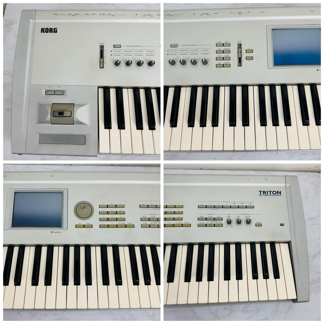 KORG TRITON シンセサイザー 61鍵盤 初代 ソフトケース 動作品 - メルカリ