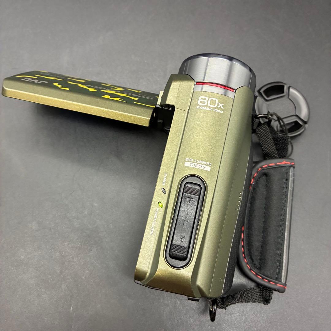 JVC GZ-R400-G Everio R カモフラージュ ビデオカメラ