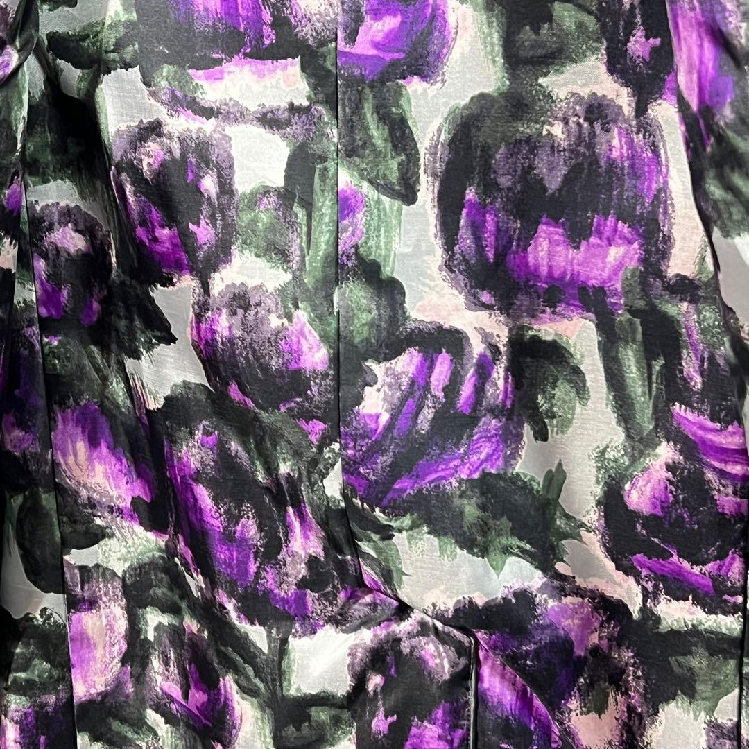 アクアスキュータム 光沢のあるチェスターコート サイズ10【11号相当