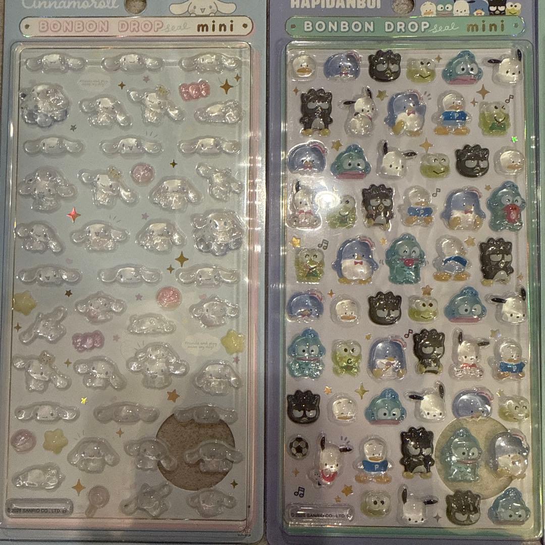 『正規品』たまごっちボンボンドロップシール　サンリオミニ全種　眼福12枚セット