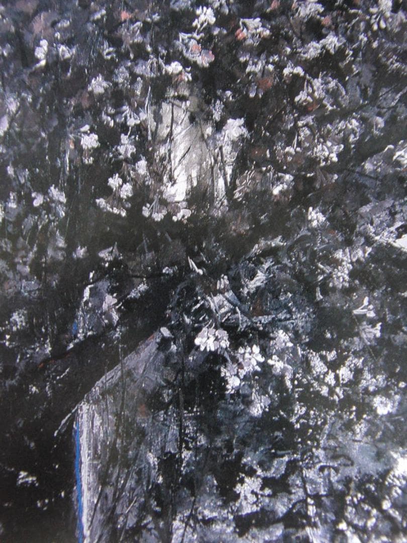 やち美保子、【山桜 II】、希少な額装用画集より、新品額装付