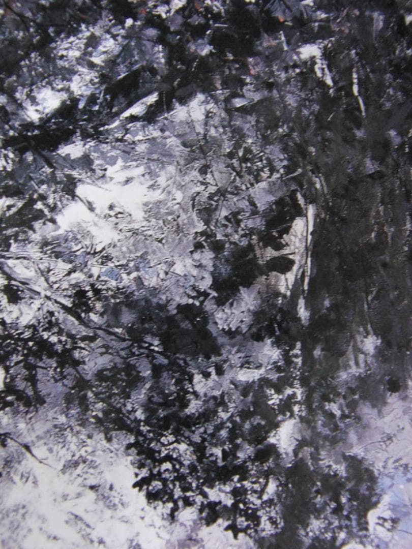 やち美保子、【山桜 II】、希少な額装用画集より、新品額装付