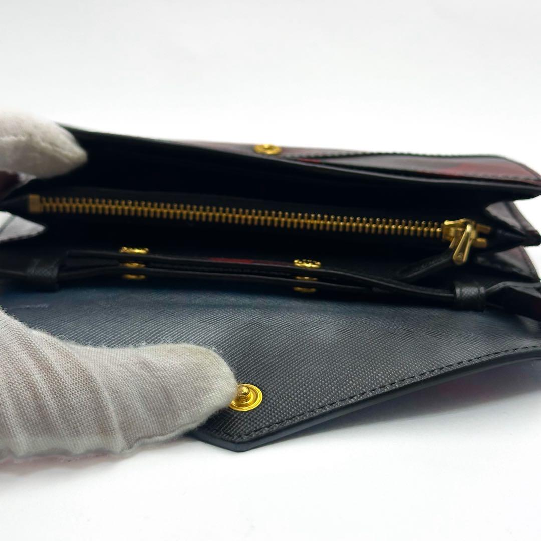 プラダサ フィアーノレザー ショルダー ウォレット 1559