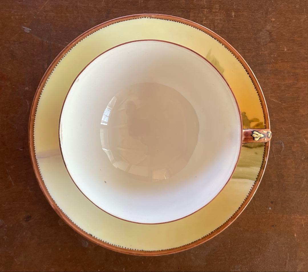 オールドノリタケ カップ＆ソーサー 水辺の風景 明治期 - メルカリ