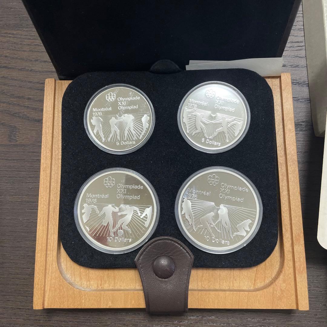 1976年 第21回オリンピック モントリオール大会 記念銀貨