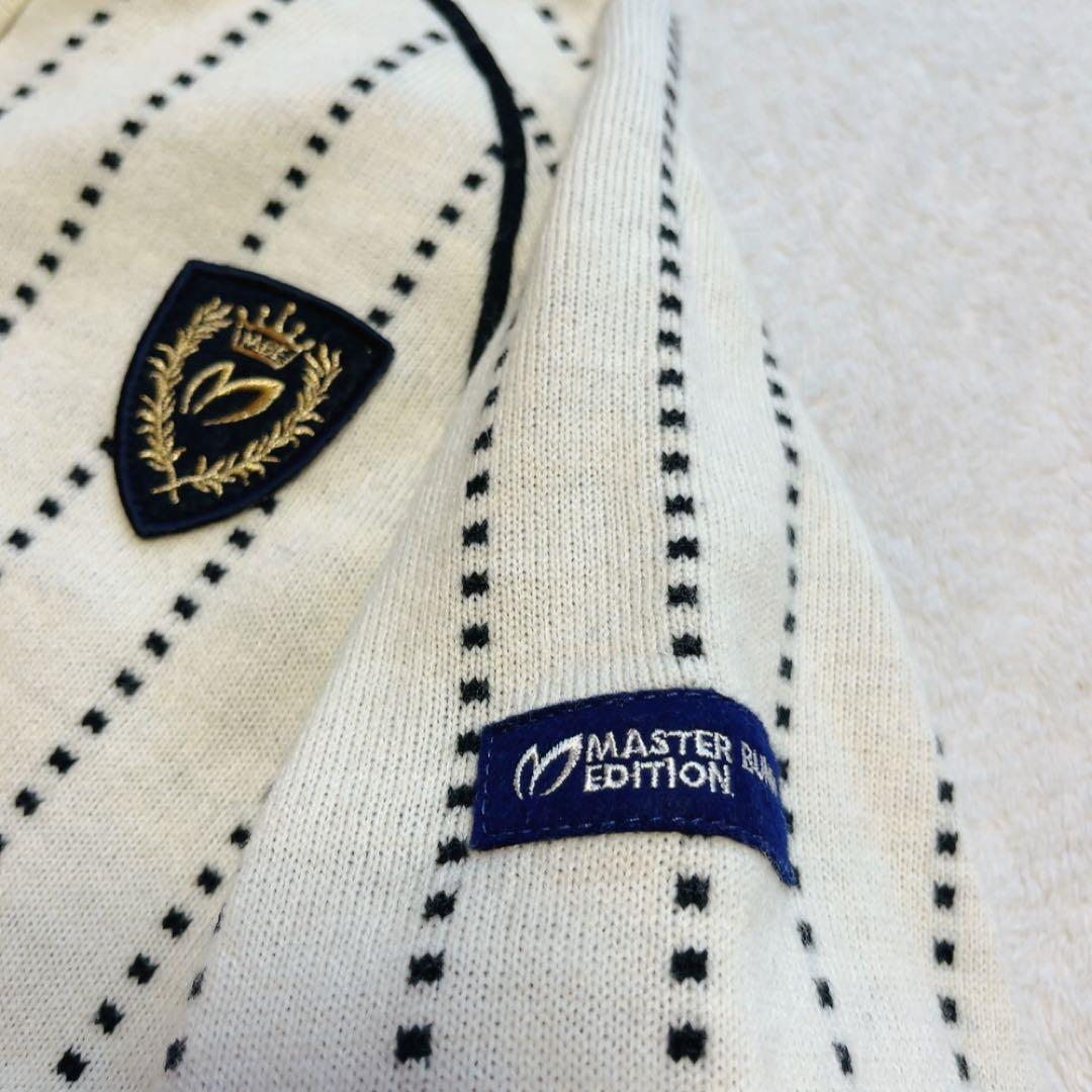 美品　マスターバニー　セットアップ　ストライプ　中綿　スカート　蓄熱　ジャケット