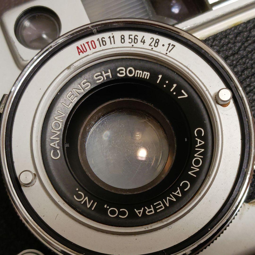 整備・実写済み(訳あり)⭐Canon Demi EE17⭐オリジナル好きな方に！