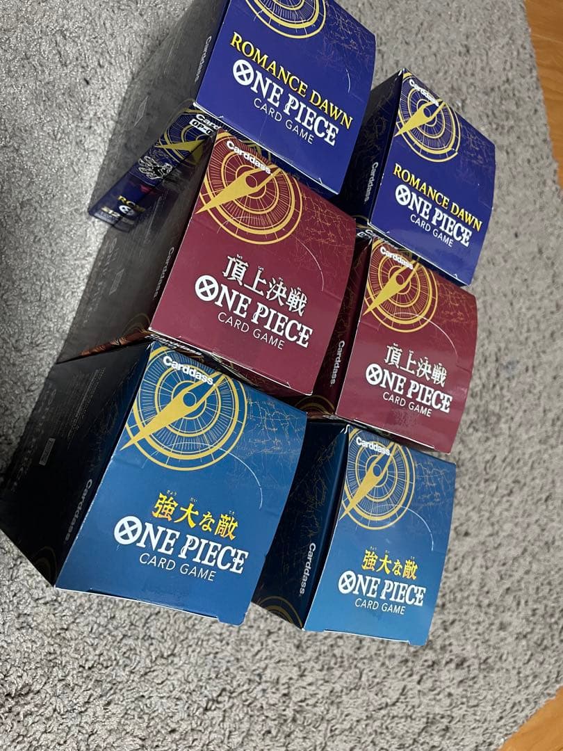 【新品未開封】ワンピースカード第1弾~3弾