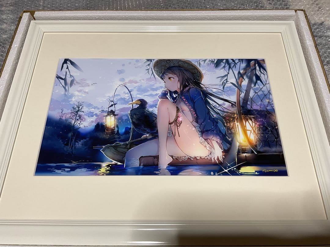 仁清写 色絵 金彩 鴛鴦流水紋 長皿 十客 古清水 茶道具(K-A227)