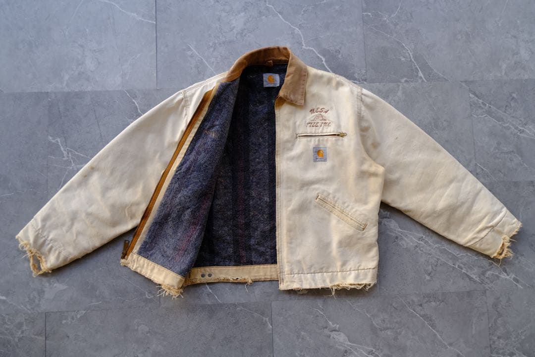 6BLJ M-L カーハート デトロイト ジャッケット J01 BRN