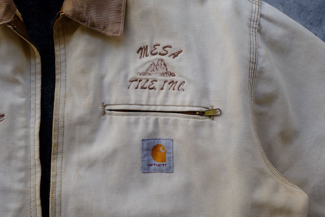 6BLJ M-L カーハート デトロイト ジャッケット J01 BRN