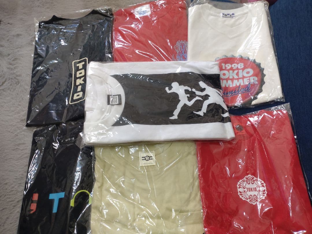 TOKIO　ライブ会場購入Ｔシャツ７枚セット未開封