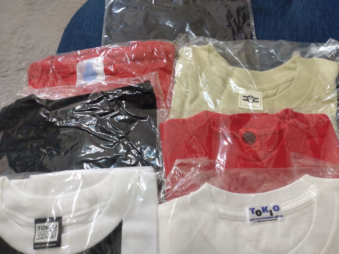 TOKIO　ライブ会場購入Ｔシャツ７枚セット未開封