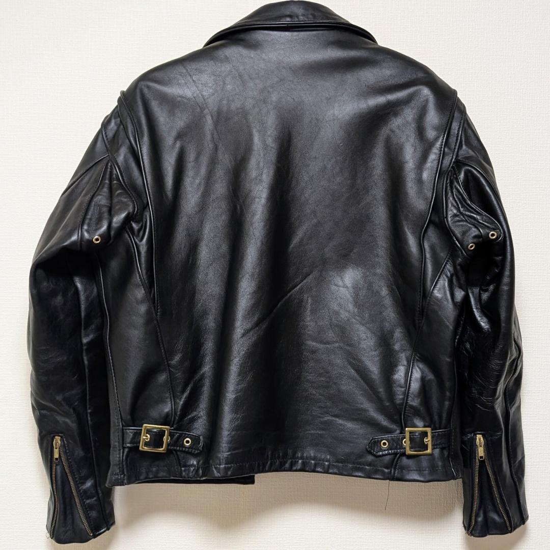 Schott 642 USA製 シングルライダース ジャケット 42 ライナー付