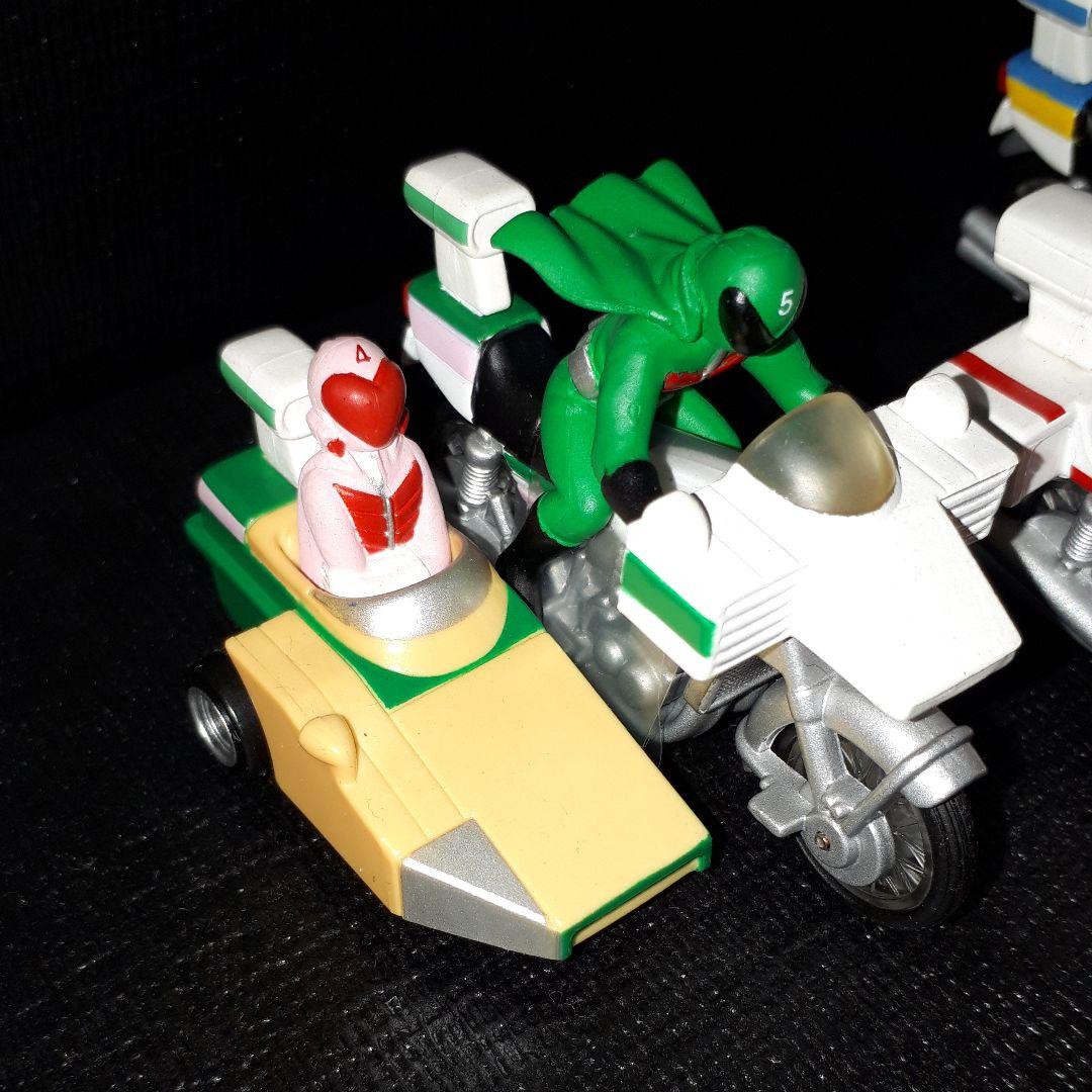 秘密戦隊ゴレンジャー　フィギュア　セット