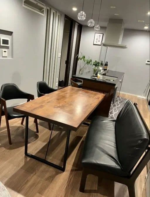 ちょび☆木製ダイニングテーブル