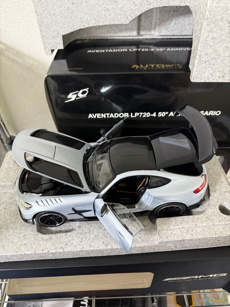 希少　ベンツ特注　1/18 AMG GT ブラックシリーズ