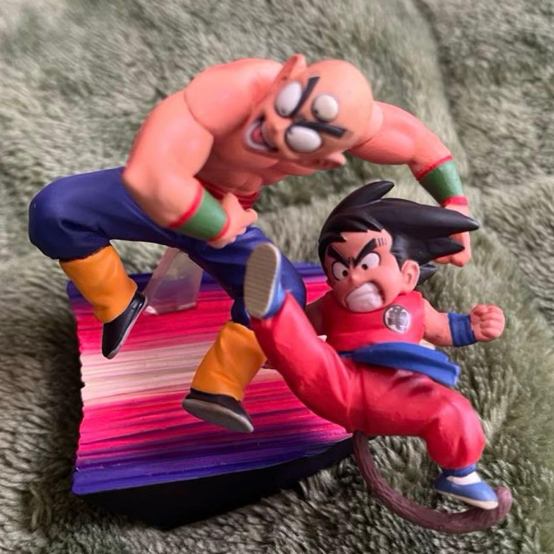 ドラカプ　ドラゴンボール 悟空vs天津飯フィギュア