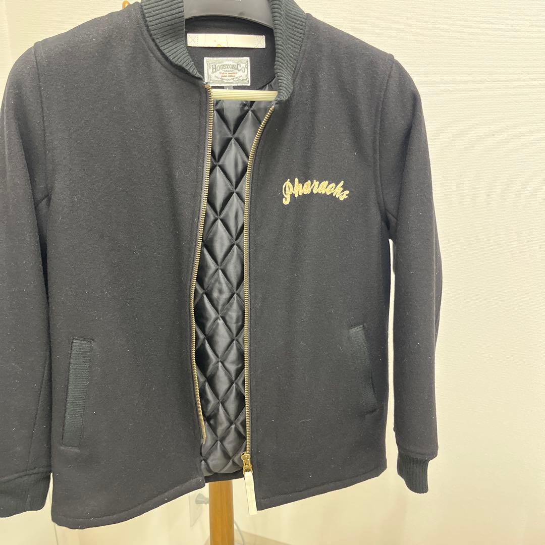 HOUSTON 黒 ファラオジャケット L