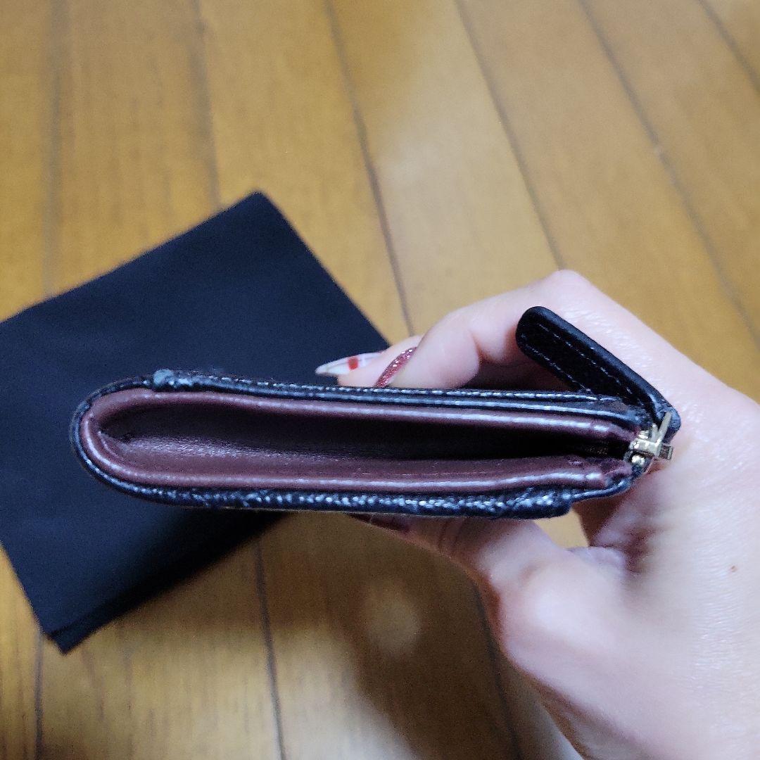 CHANEL　キャビアスキン　フラグメントケース　カードケース　財布　マトラッセ