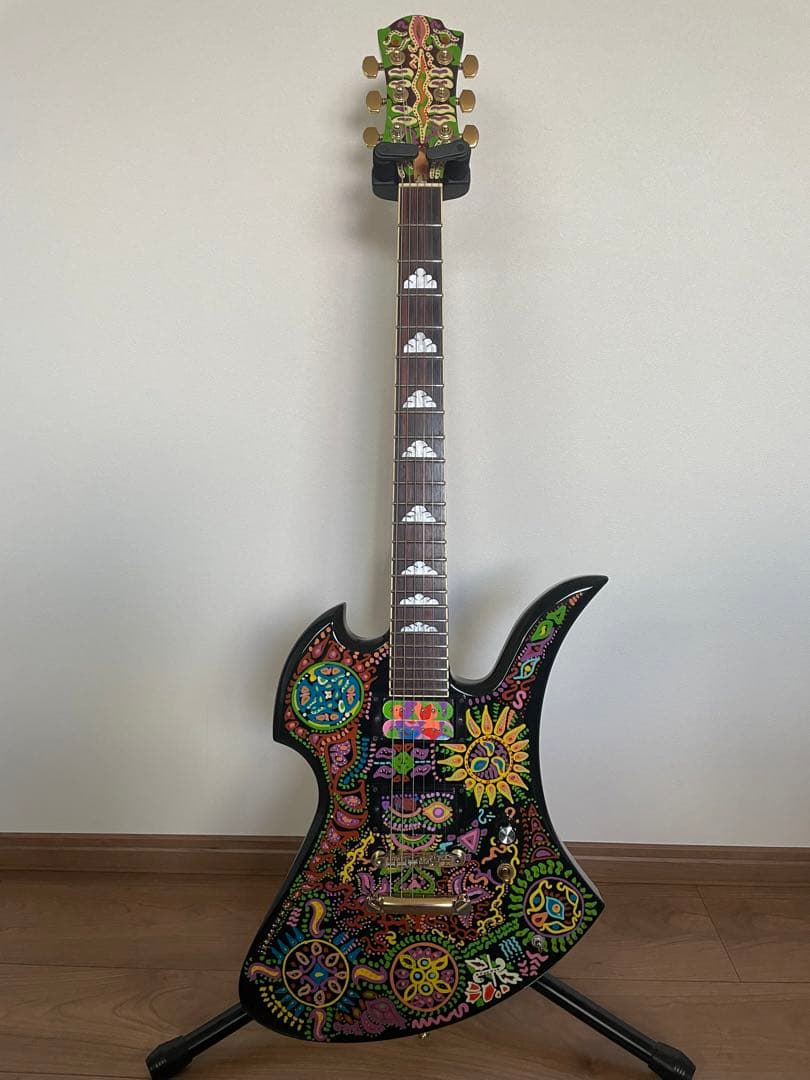 X JAPAN hide サイケ モッキンバード 良・美品】サイケペイント・hide