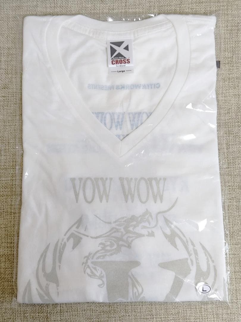 新品未開封】VOW WOW 2026 会場限定 ライブT L 有明ガーデン - メルカリ