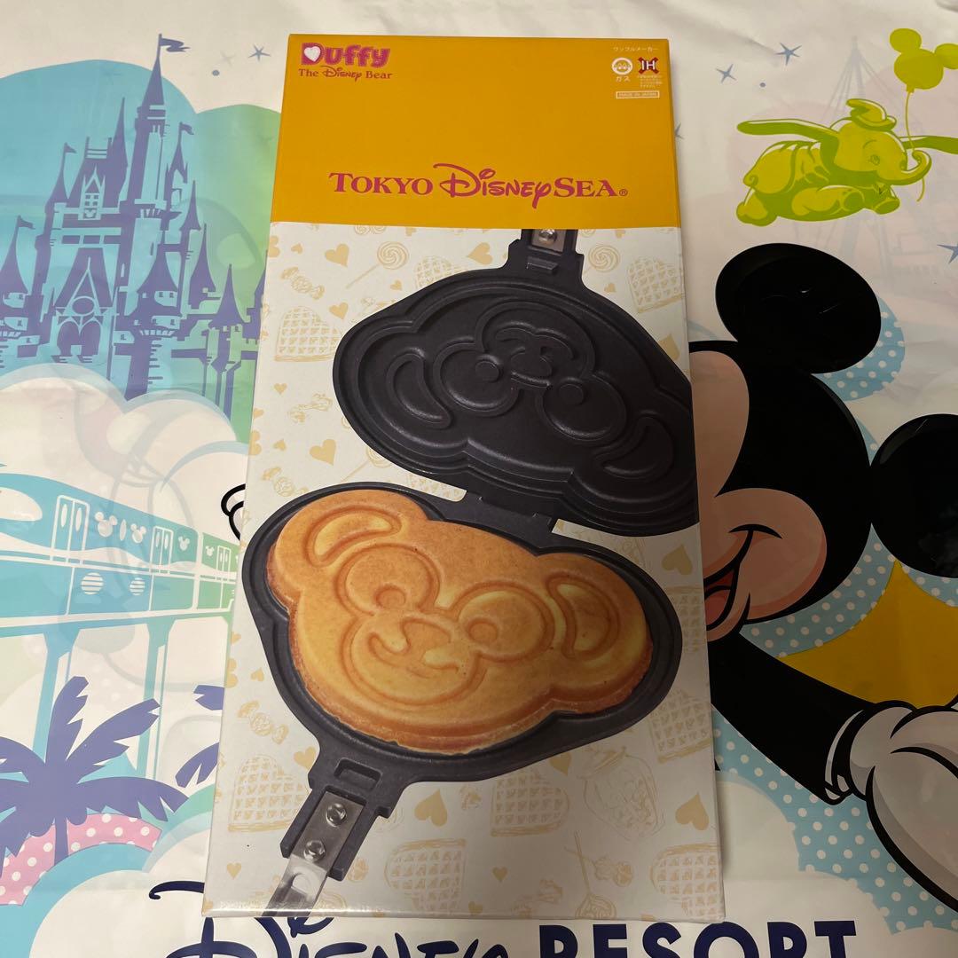 ディズニーシーダッフィーのワッフルメーカー