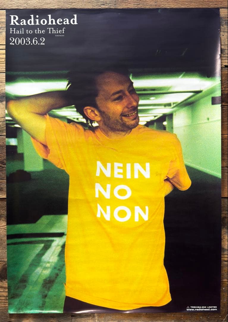 【非売品】　Radiohead　Hail to the Thief　B2ポスター