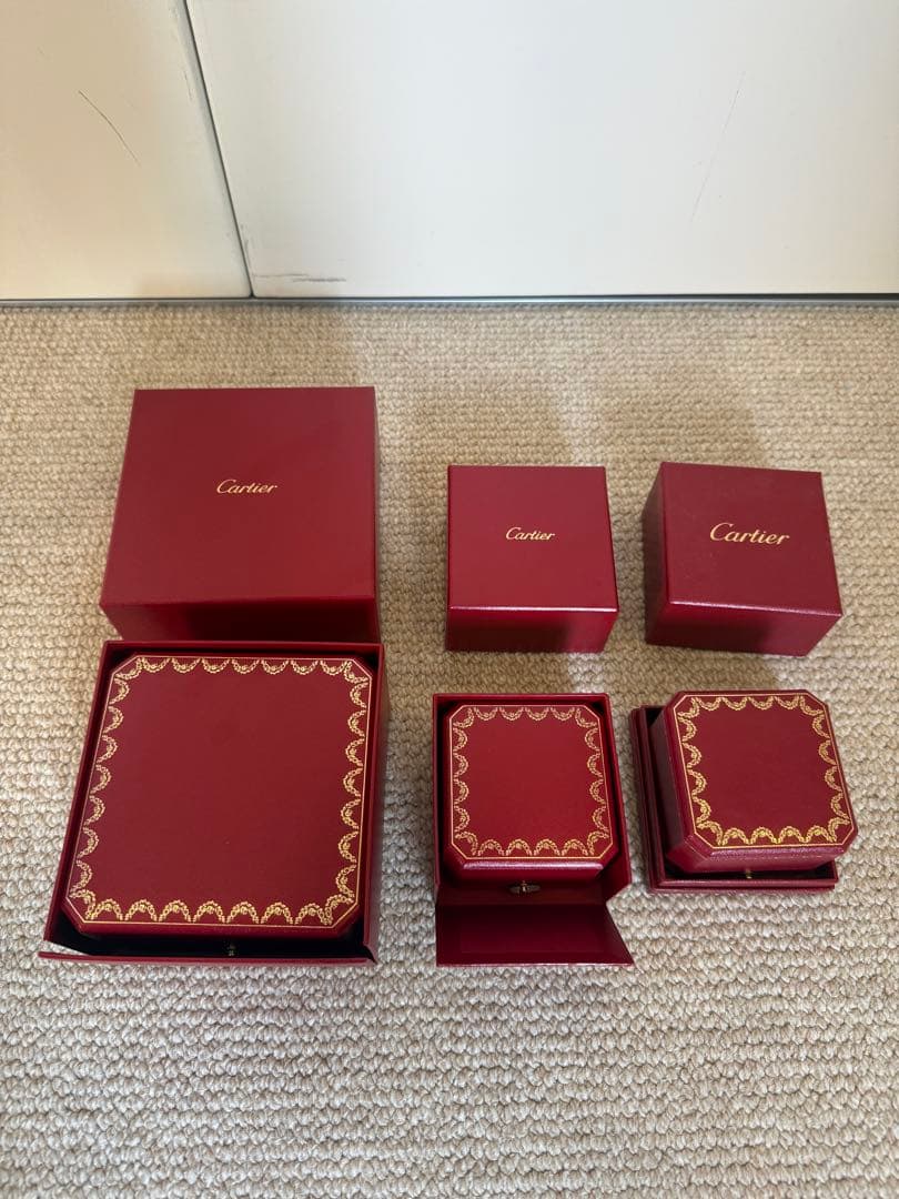 【美品】Cartier カルティエ　空箱 3箱