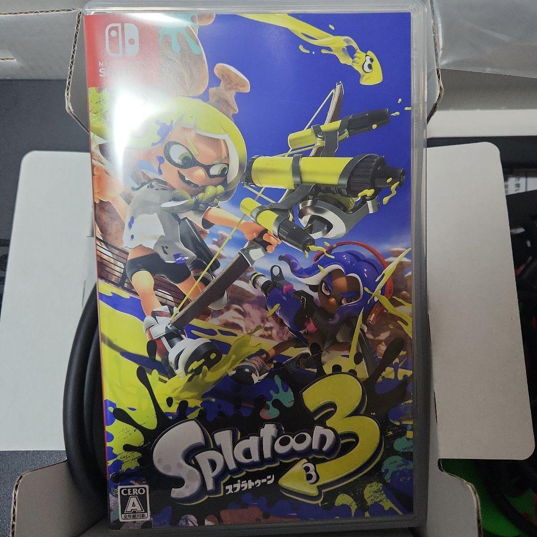 Nintendo Switch 本体 ブラック スプラ3 セット