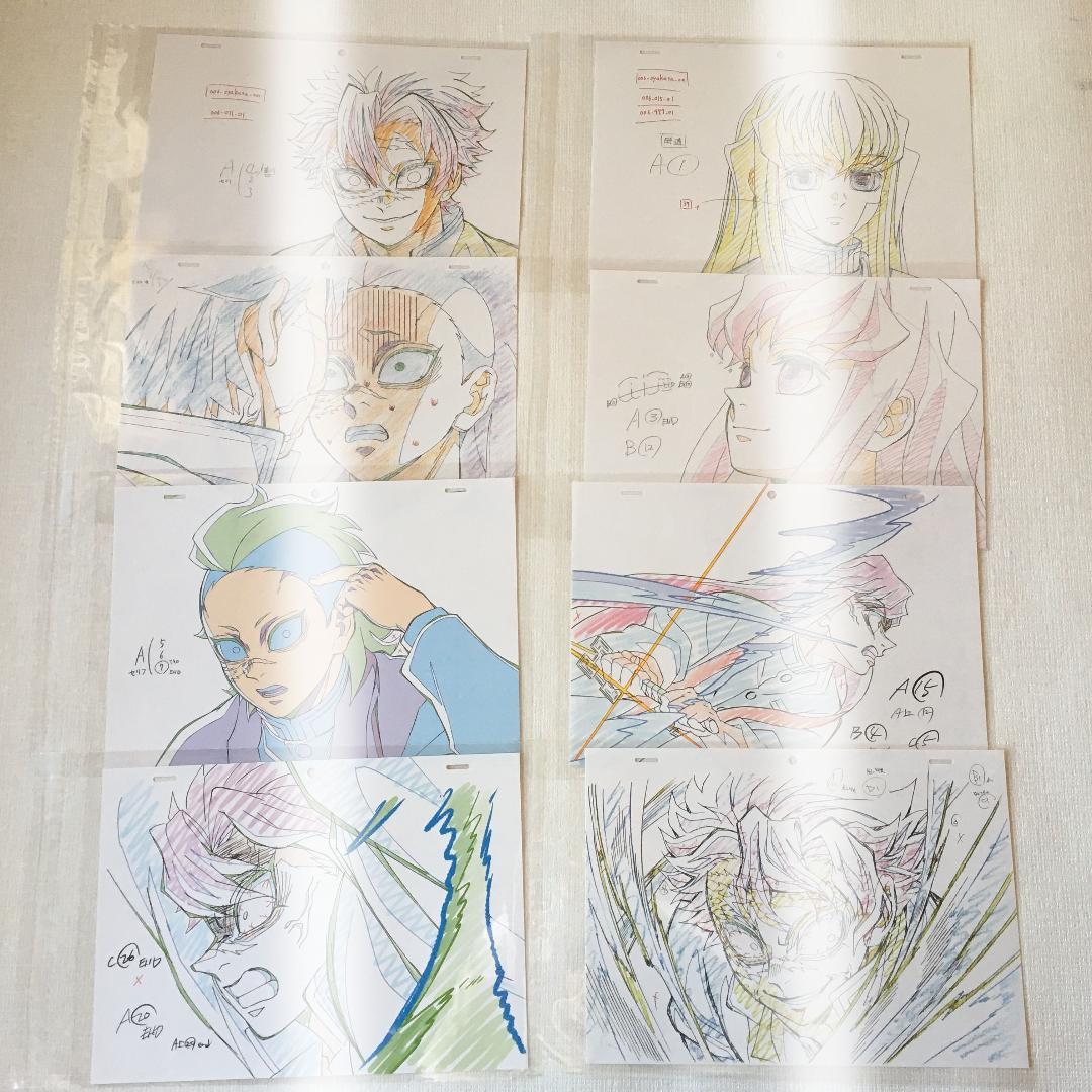 柱稽古編 複製原画 全37枚 鬼滅の刃 Blu-ray/DVD 特典