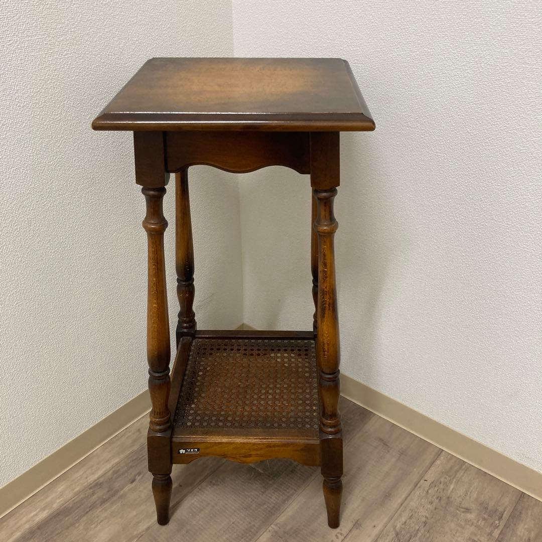 無垢の花台 花梨？無垢 盆栽飾り台山野草飾り台m-N039 55センチ 無垢