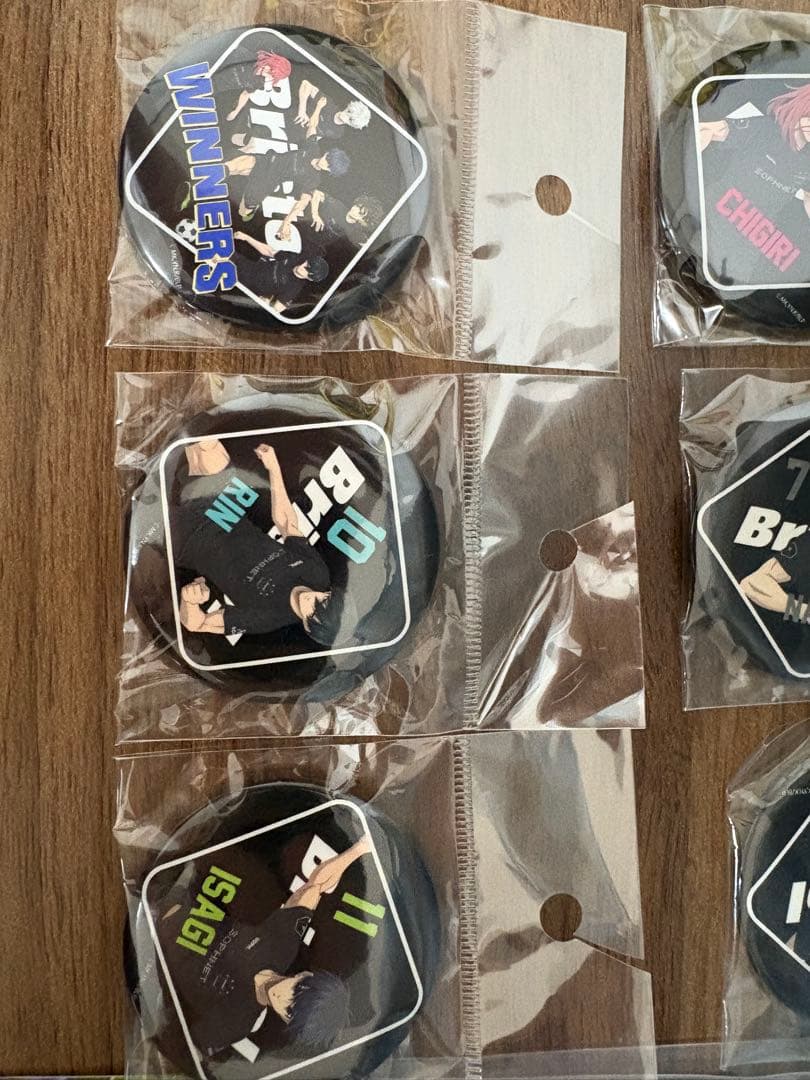 コンプリート　FCRB ブルーロック　ブリストル　缶バッチ　ソフ　ナイキ　シュプ