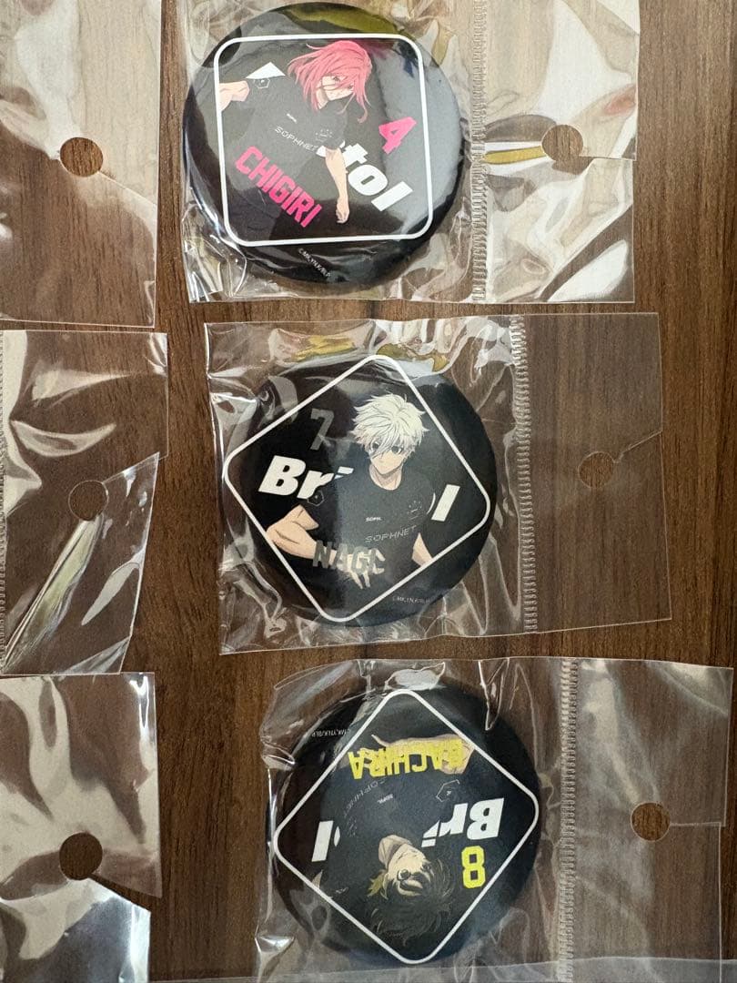 コンプリート　FCRB ブルーロック　ブリストル　缶バッチ　ソフ　ナイキ　シュプ