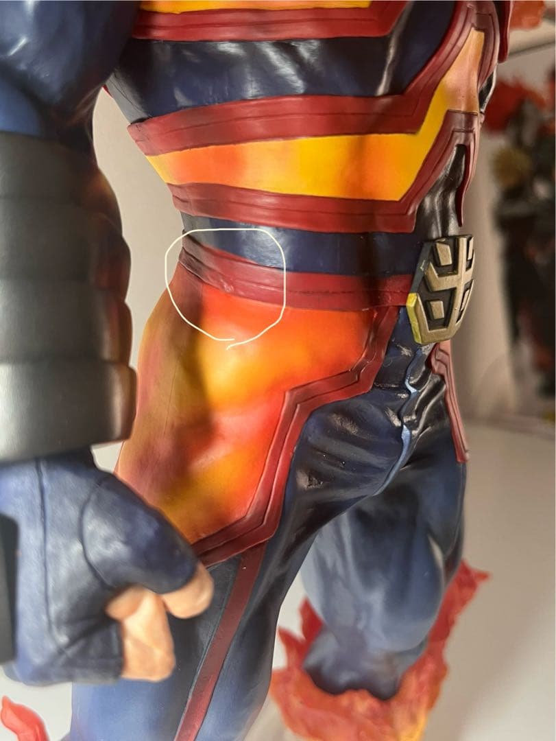 開封品】エンデヴァー Ꭰ賞 フィギュア ワールドヒーローズミッション