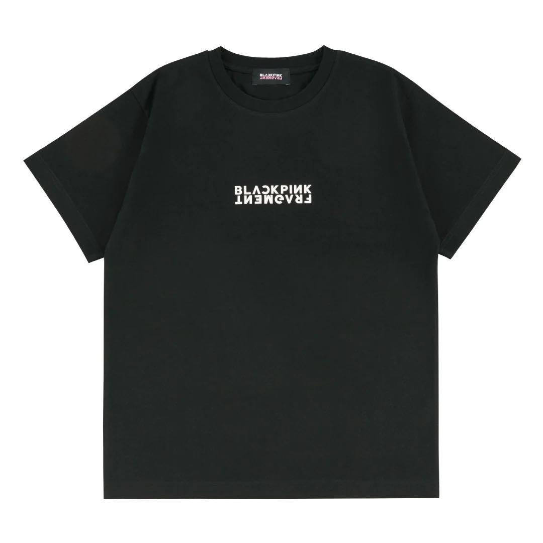 フラグメント x BLACKPINK Tシャツサンダー \"ブラック\" S