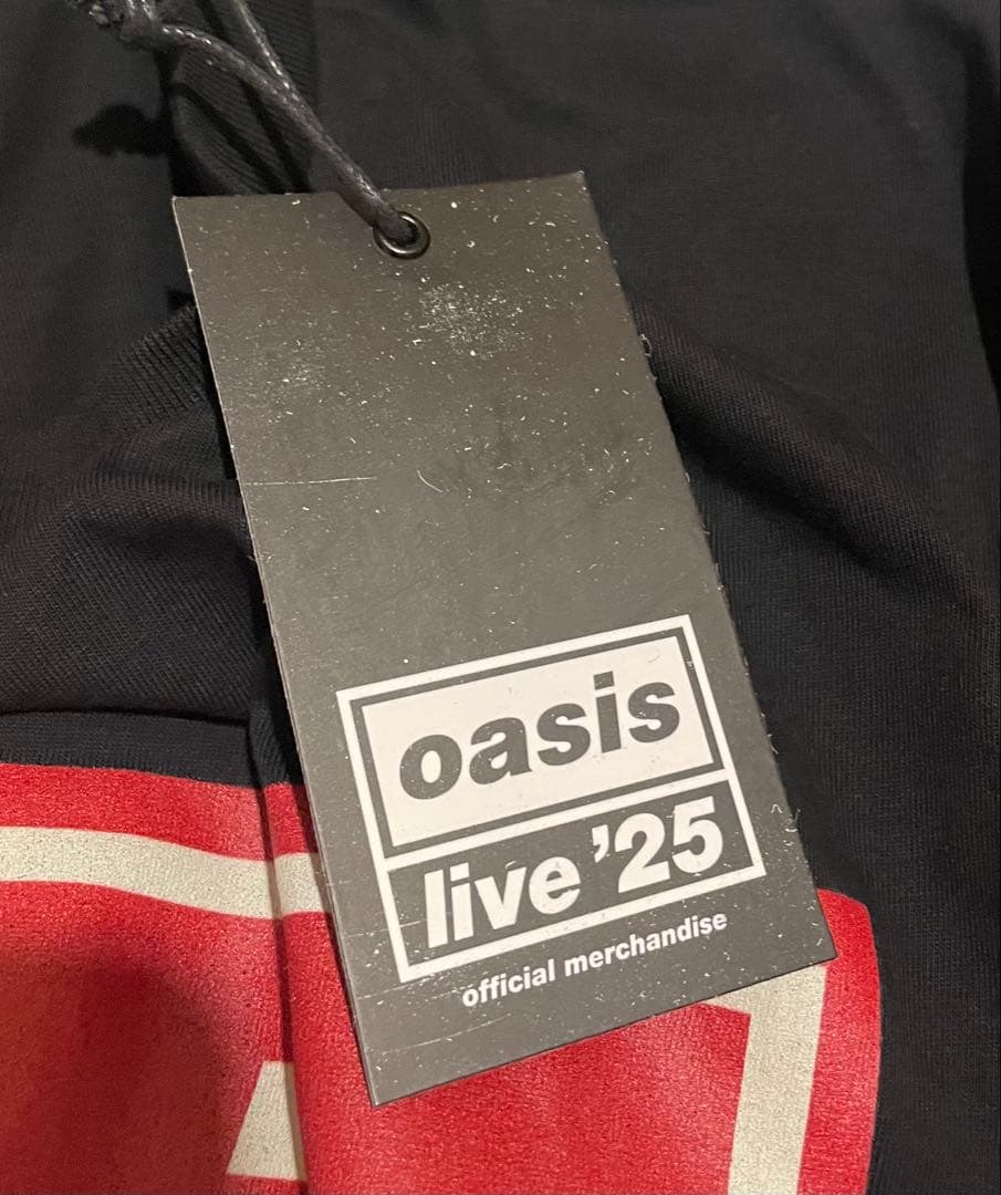 ◆UK限定◆oasis live '25 ワンダーウォール　Tシャツ　L