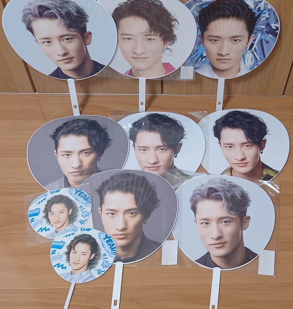 Man岩本照ジャンボうちわ10本セット！！ 小売 SnowMan岩本照ジャンボうちわ10本セット！！ Man岩本照ジャンボ