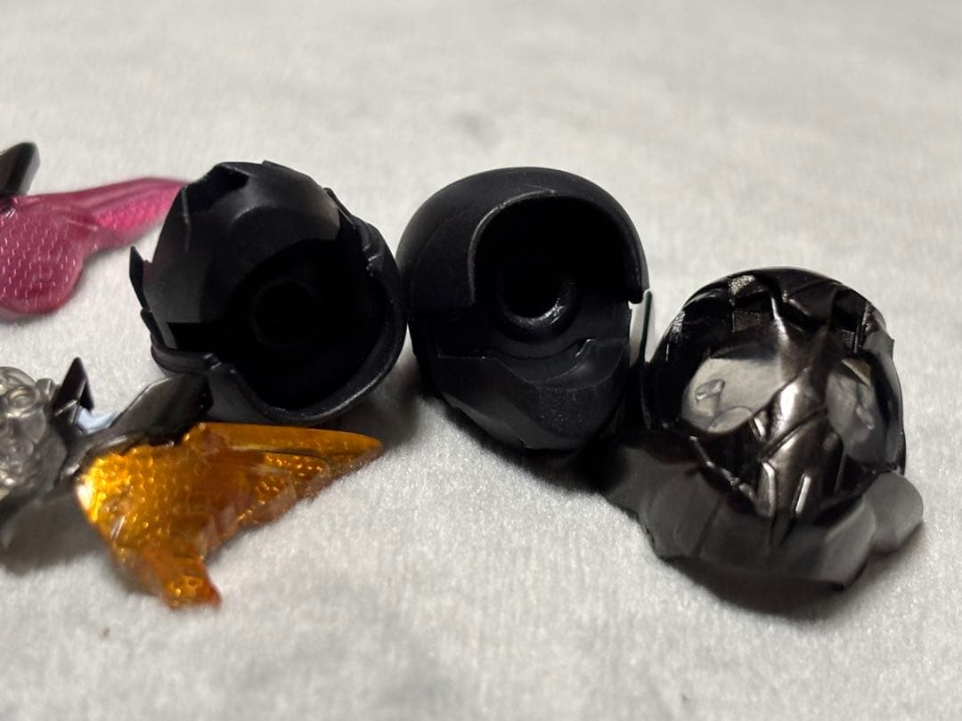 発光頭部＋オプションパーツs.h.figuarts ビルド ハザードフォーム用