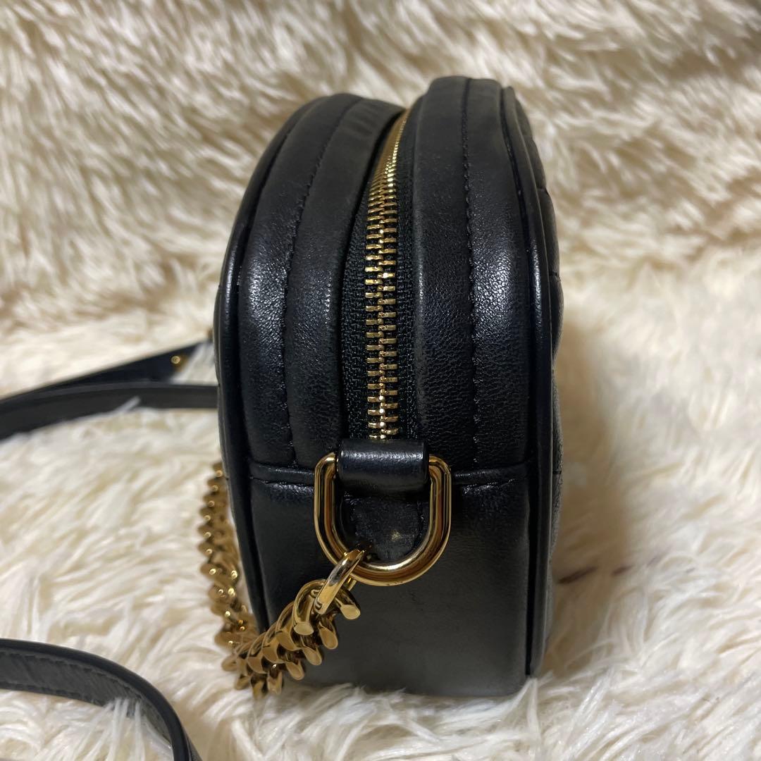 ✨TORY BURCH✨チェーンショルダー　キラ　シェブロン　キルティング