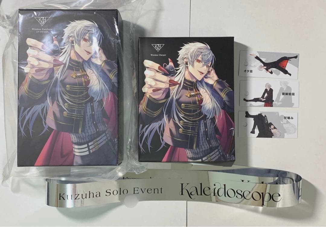 葛葉 イヤホンセット ONKYO DIRECT CP-TWS01A 葛葉 コラボモデル にじ