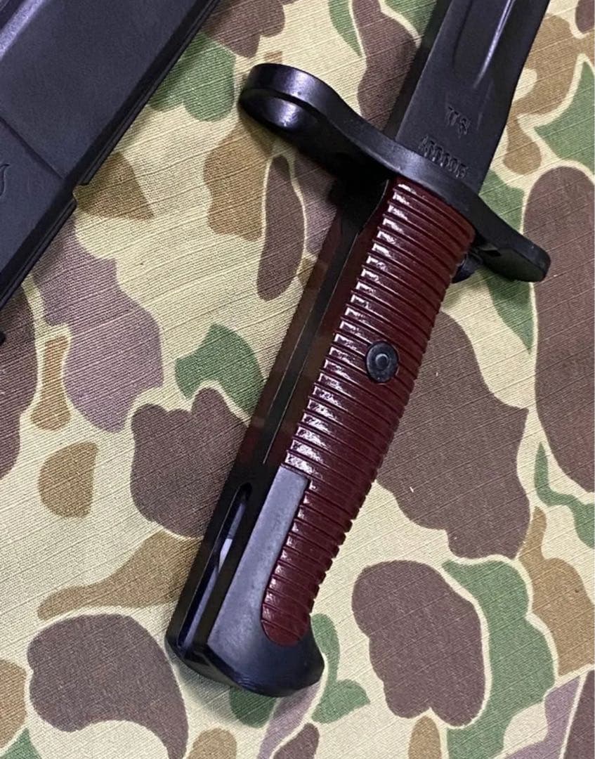 WWⅡ 米軍 M1903 スプリングフィール用銃剣と鞘（プラ製）☆レプリカ☆