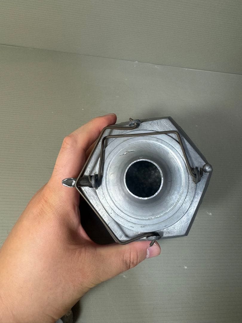 2396 中国酒器 六角チロリ 錫製 骨董品 - メルカリ