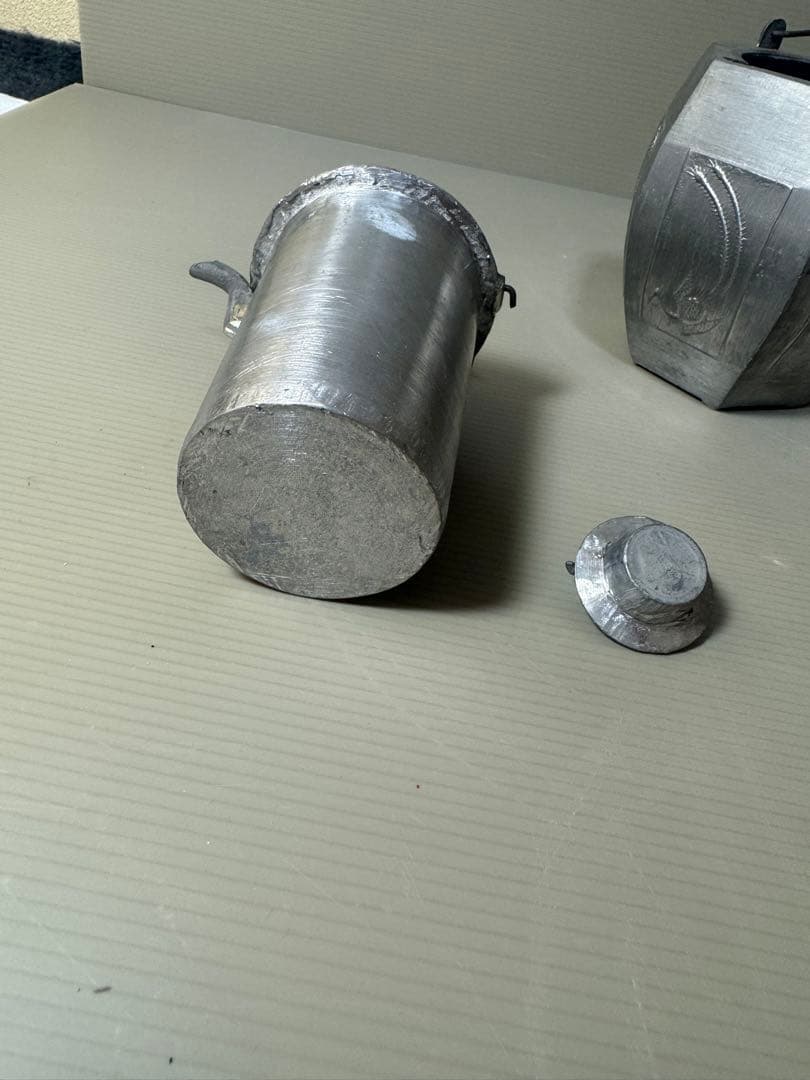 2396 中国酒器 六角チロリ 錫製 骨董品 - メルカリ