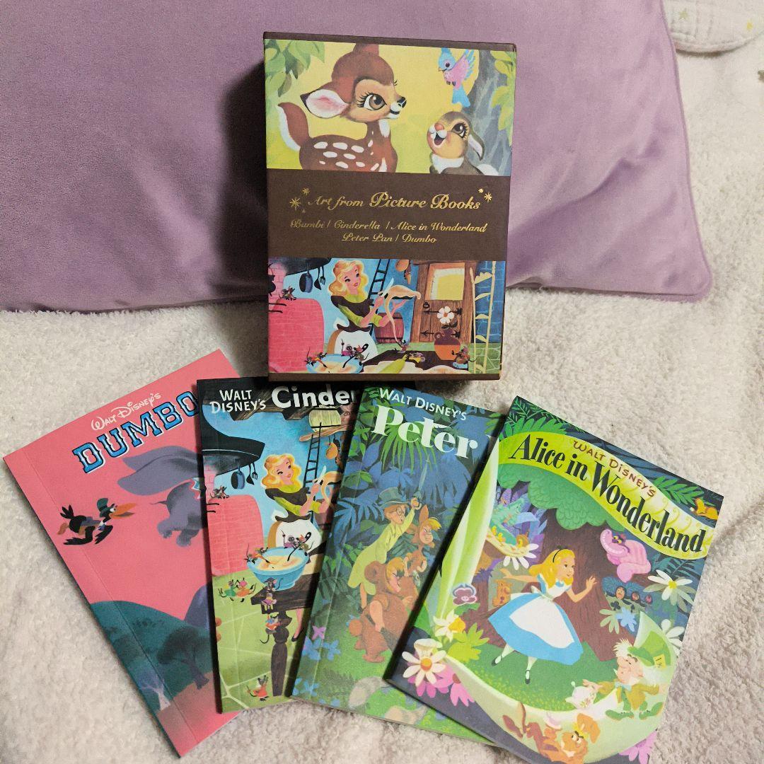 ディズニーメモ帳セット（ダンボ、シンデレラ、ピーターパン、アリス
