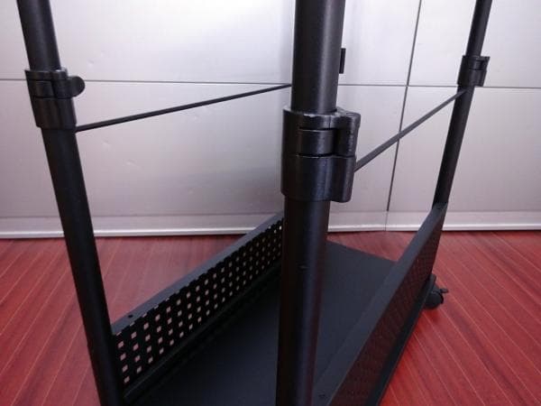 美品 バウヒュッテ 昇降式L字デスク用 CPUスタンドBHD-670H