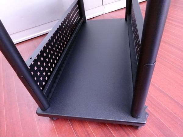 美品 バウヒュッテ 昇降式L字デスク用 CPUスタンドBHD-670H