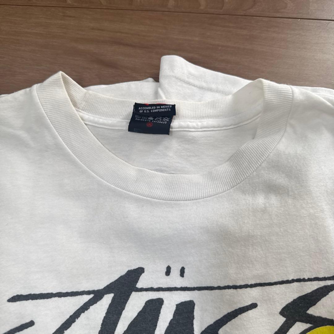 Stüssy Tシャツ XL ホワイト Stussy ghost eye